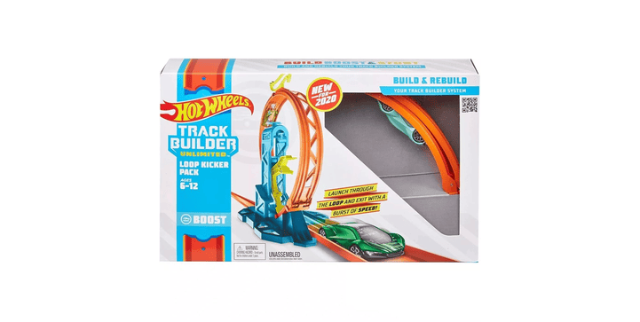 Hot Wheels Track Builder Unlimited Premium Loop Kicker Pack