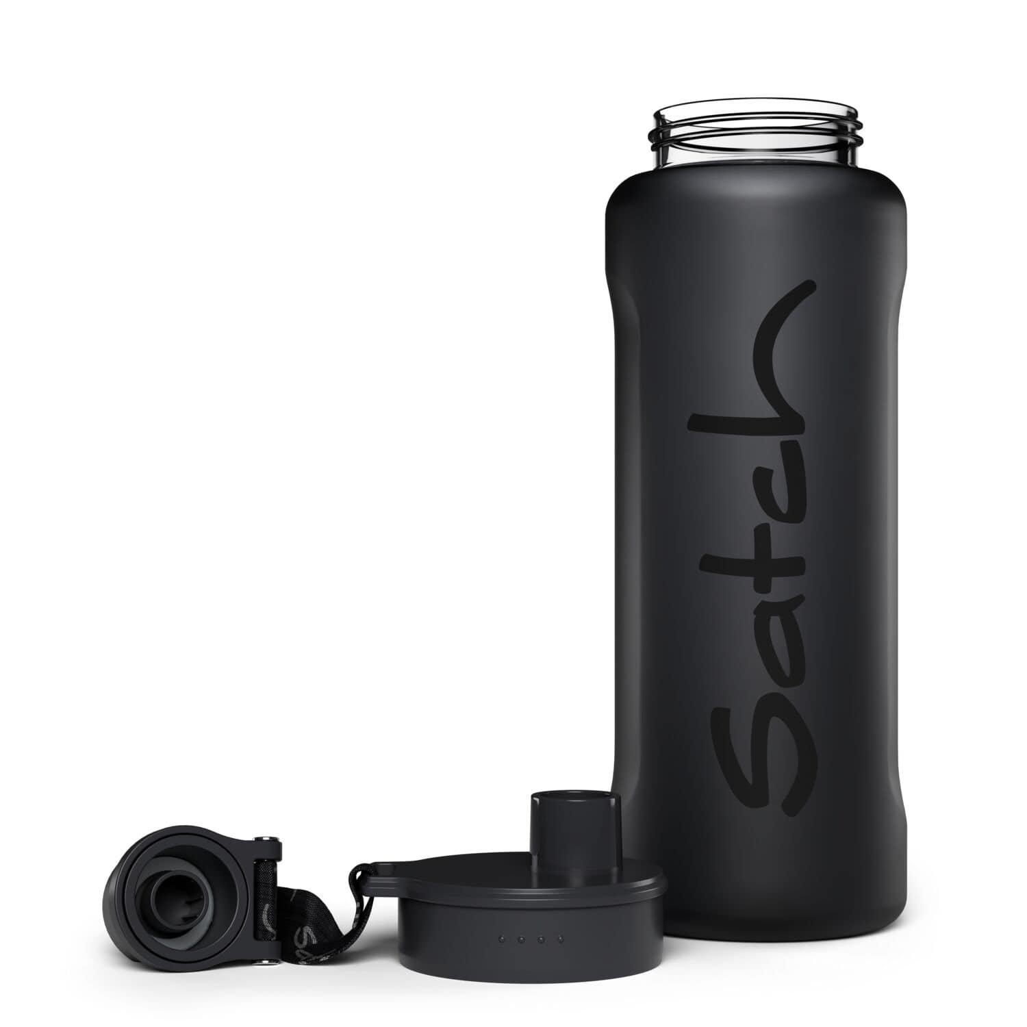 XL Trinkflasche Schwarz