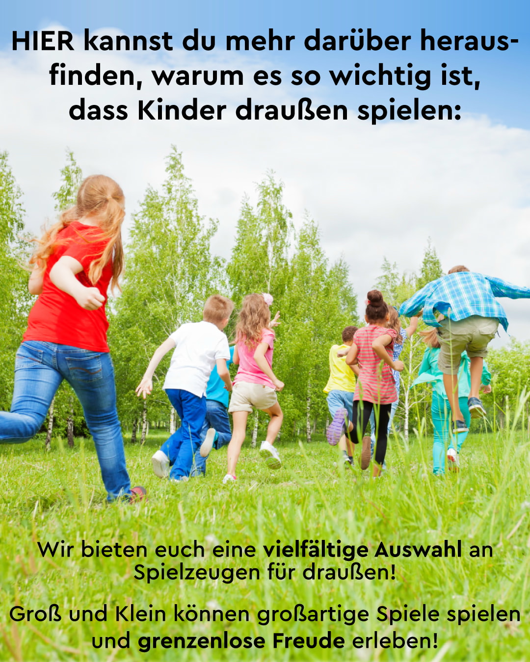 Sommer Ratgeber Spielzeuge Draussen