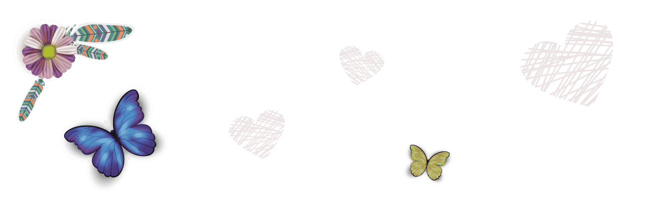 Valentinstag Schmetterlinge