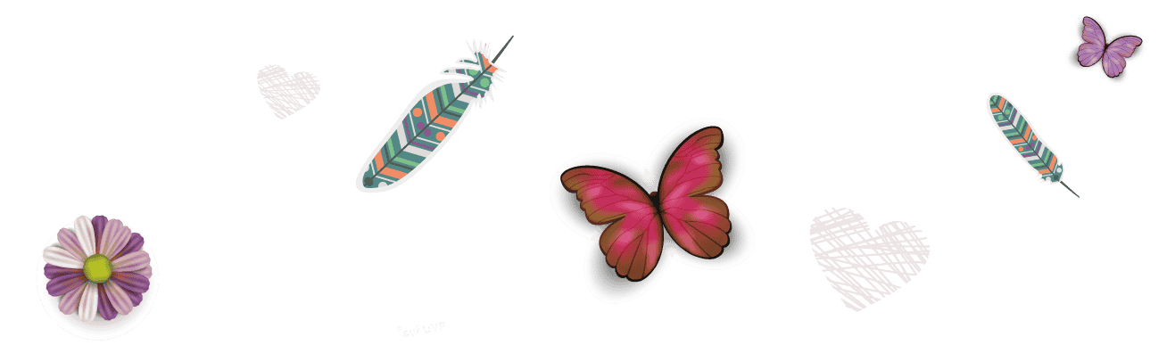 Valentinstag 1 Schmetterlinge