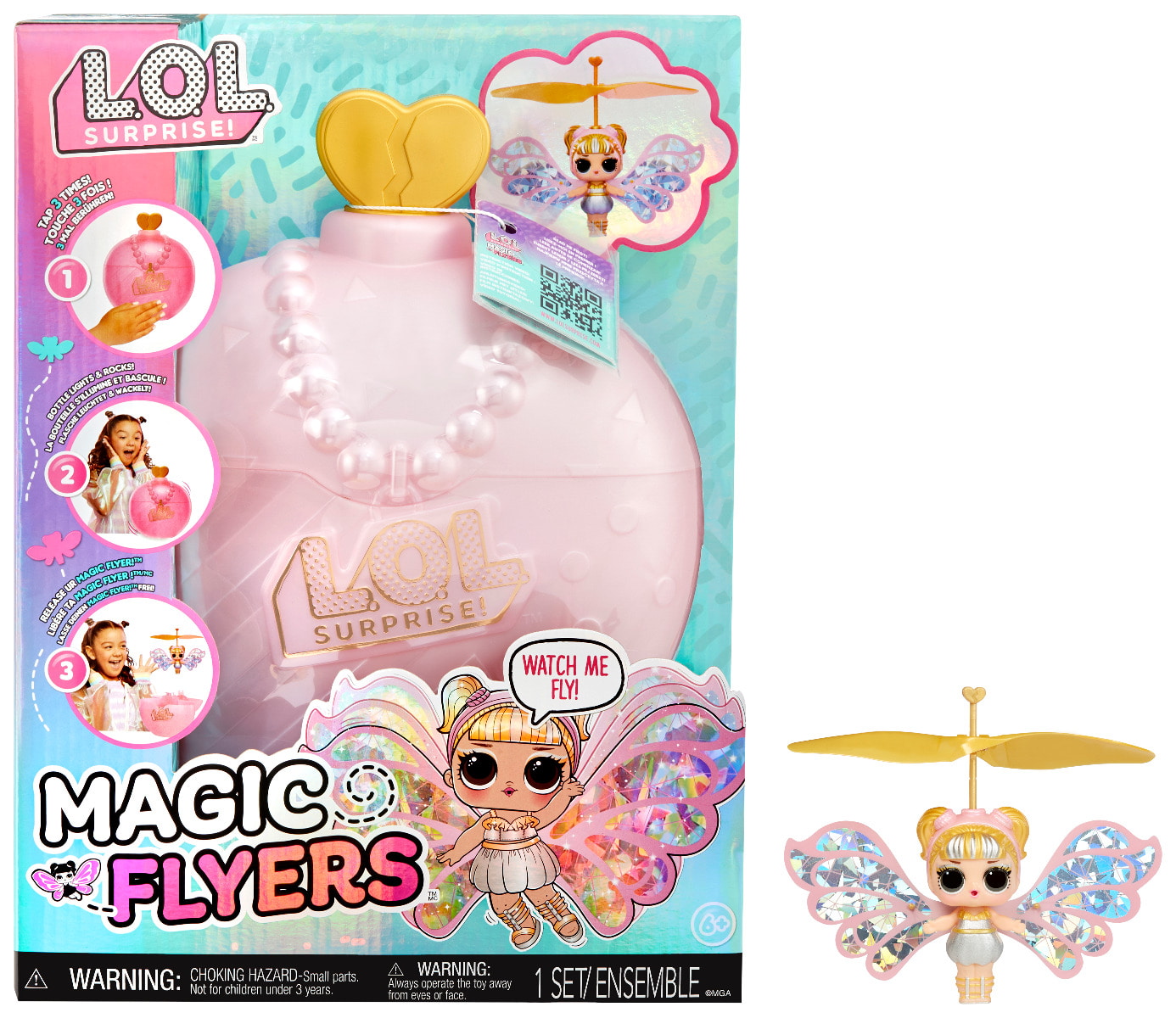 Spielzeug L.O.L. Surprise Magic Flyers - Flutter Star (Pink Wings