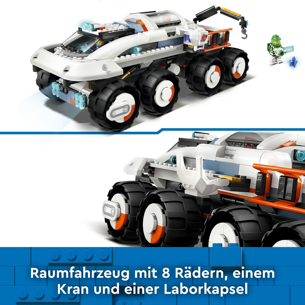 LEGO® City 60432 Kommando-Rover mit Ladekran