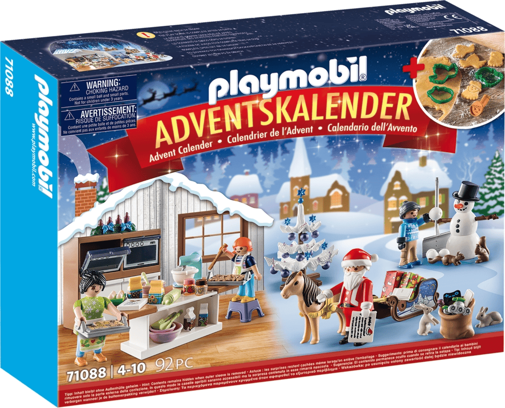 Kammerat Notesbog Kræft 71088 Adventskalender Weihnachtsbacken - Playmobil