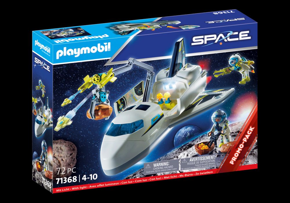Playmobil Space - Mission Space Shuttle - 71368 - 72 Parts
