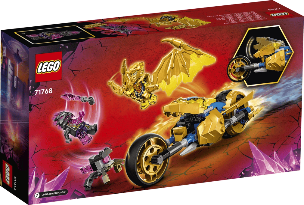 LEGO® NINJAGO® 71768 Jays Golddrachen-Motorrad