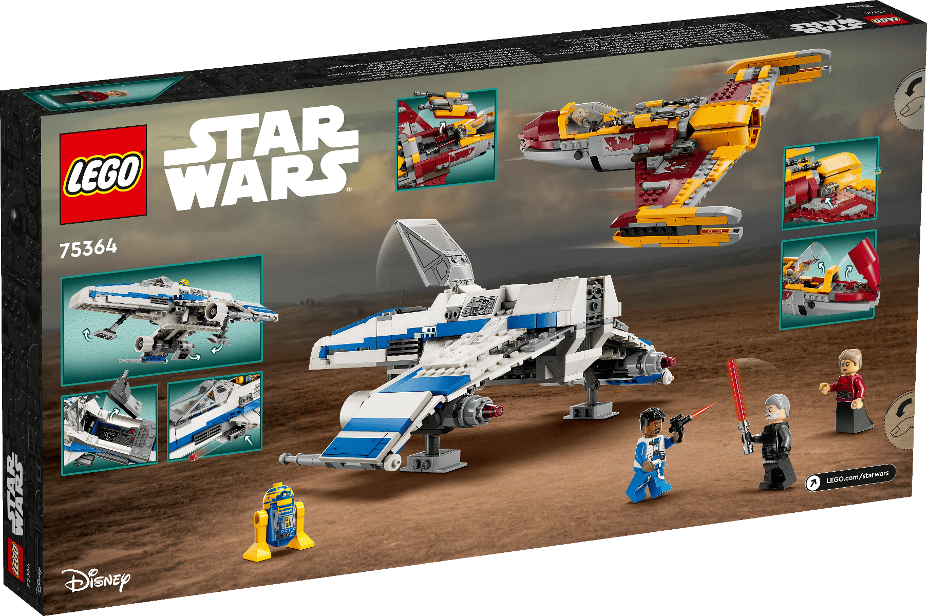 LEGO® Star Wars™ 75364 New Republic E-Wing™ vs. Shin Hatis 