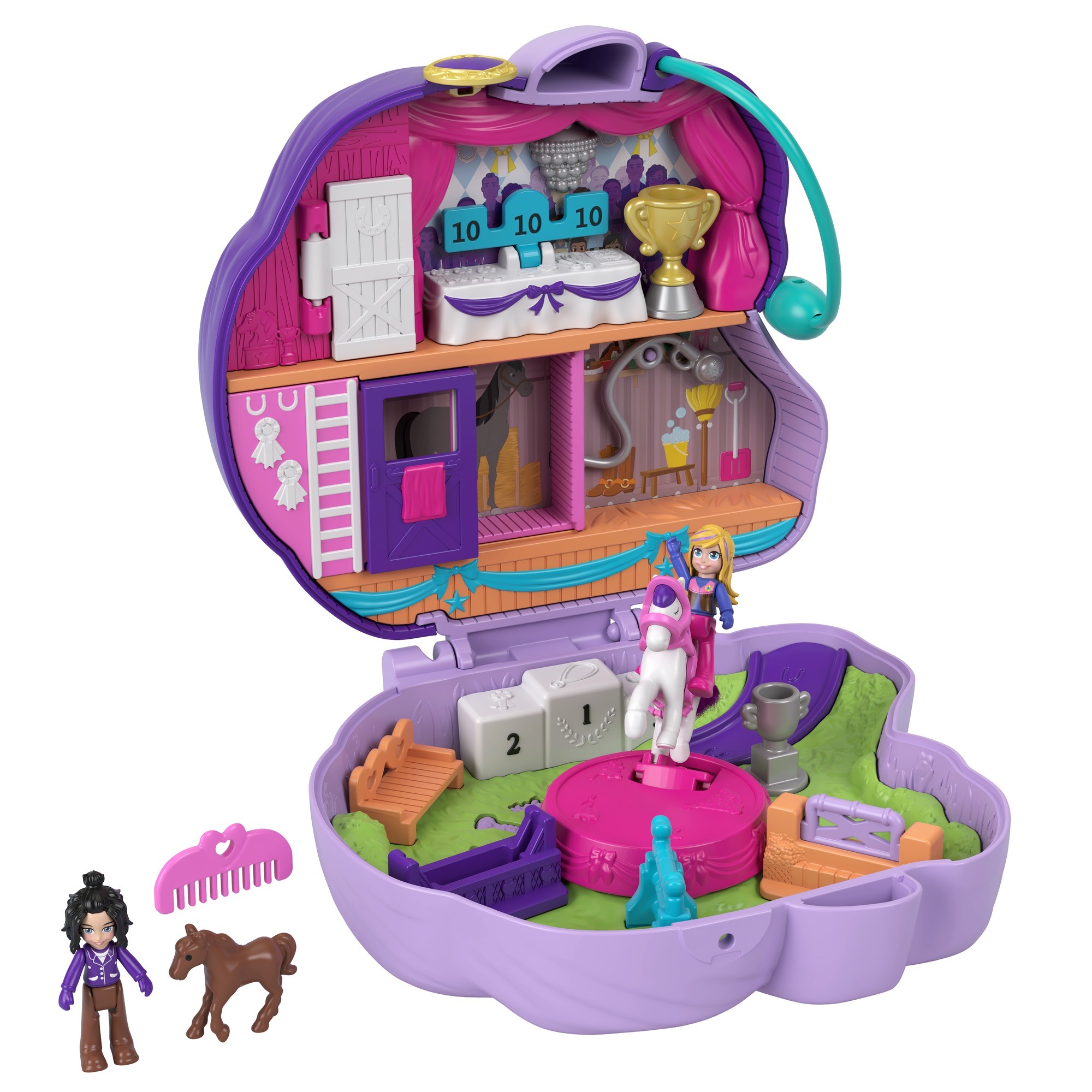 Polly Pocket Pony - Springspa Schatulle