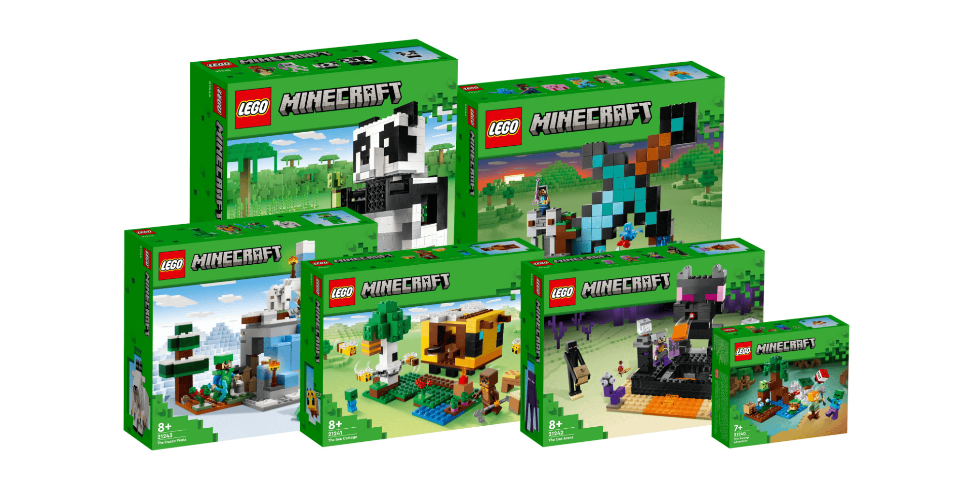 21245 21240 Minecraft™ LEGO® Bundle - Mega