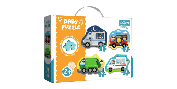 Trefl Baby Puzzle Beruf und Fahrzeuge