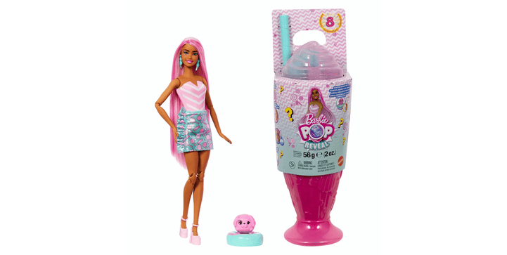 Barbie Pop! Reveal Barbie Treats Serie - pinke Puppe