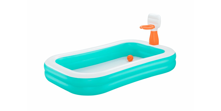 Bestway® Family Pool Dunk N' Splash™ mit Basketballkörben 251 x 168 x 102 cm  