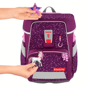 Step by Step SPACE Schulranzen-Set "Pretty Unicorn" 5-teilig