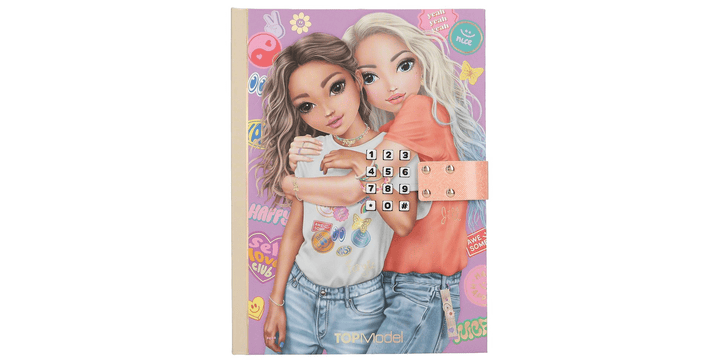 TOPModel Geheimcode Tagebuch mit Sound GIRL POWER