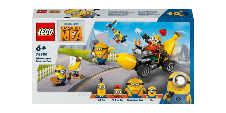 LEGO® Despicable Me 75580 Minions und das Bananen Auto