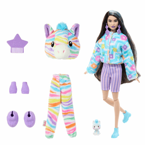 Barbie Cutie Reveal Barbie Color Dream Series - Zebra