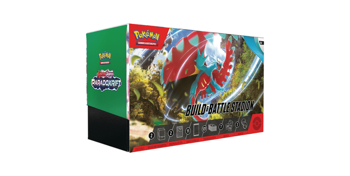 Pokémon KP04 Build & Battle Stadion - Karmesin & Purpur