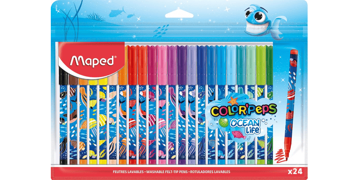 Maped Filzstifte OCEAN LIFE x 24