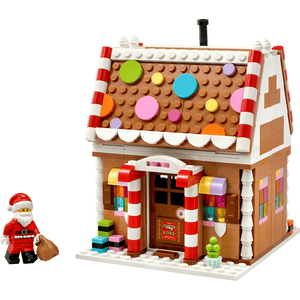 LEGO® 40809 Weihnachtliches Lebkuchenhaus Modellbau