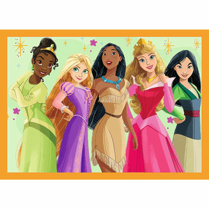 Trefl 4 in 1 Puzzle - Princess