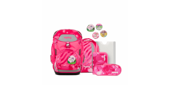 ergobag pack NEO Schulrucksack-Set KuntBärbuntes Einhorn