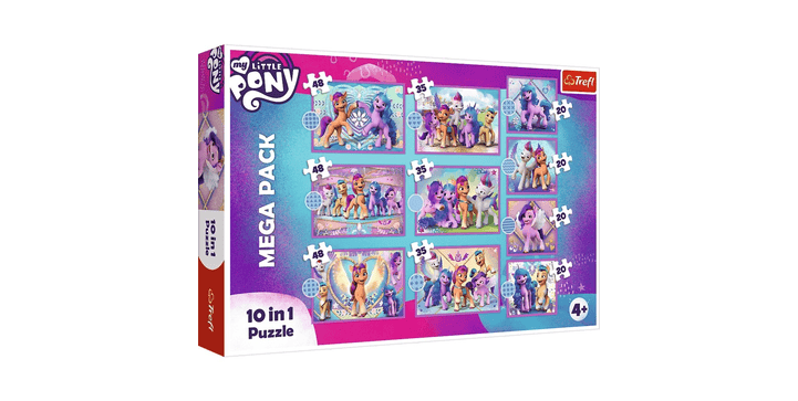 Trefl 10 in 1 Puzzle - Little Ponies