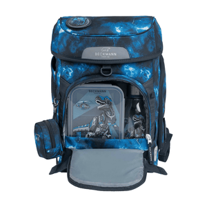 Beckmann Schulrucksack Plus Air 6-teiliges Set - Tech Rex
