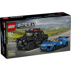 LEGO® Speed Champions 77264 Jaguar Project 7 & Land Rover Defender