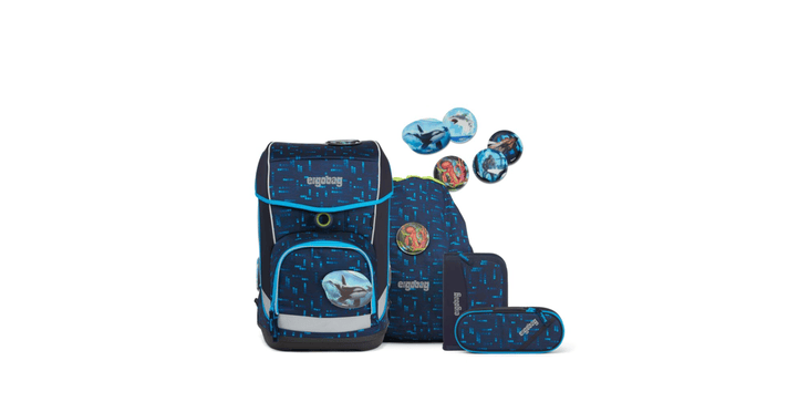 ergobag cubo light School Bag Set TiefseetauchBär