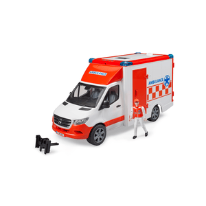 bruder - MB Sprinter Ambulanz mit Fahrer und L+S Modul