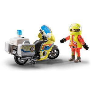 71205 Notarzt-Motorrad mit Blinklicht - Playmobil