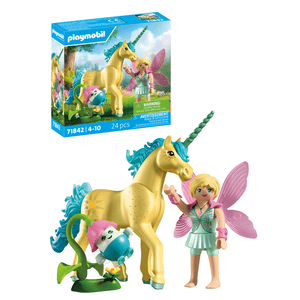 71842 Sammeleinhorn Sonnenscheinblüte mit Fee - Playmobil