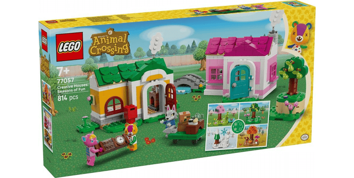 LEGO® Animal Crossing 77057 Kreative Häuser: Jahreszeiten voller Spaß