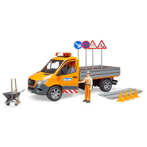 bruder - MB Sprinter Kommunal mitFahrer L+S Modul und Zubehör
