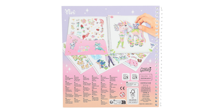 Ylvi Dress Me Up Stickerbuch