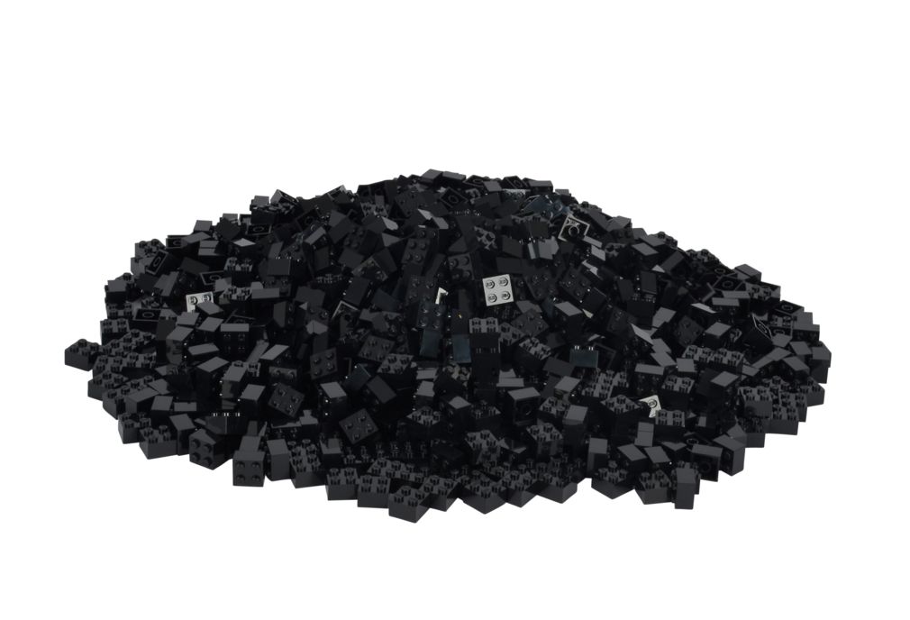 Simba - Blox 1000 schwarze 4er Steine lose