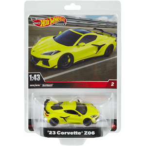 Hot Wheels Premium 1/43 Chevrolet Corvette Z06 gelb