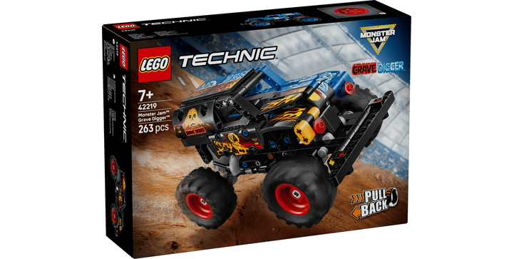LEGO® Technic 42219 Monster Jam™ Grave Digger™ Feuer und Eis