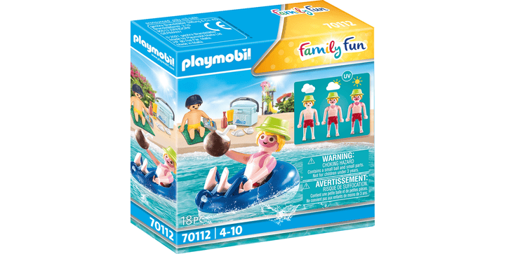 70112 Badegast mit Schwimmreifen - Playmobil