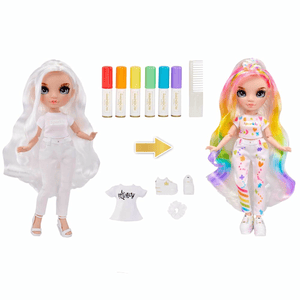 Rainbow High Color & Create Fashion DIY Doll with Blue Eyes