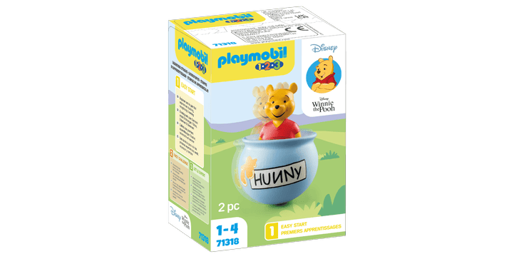 71318 1.2.3 & Disney: Winnies Stehauf-Honigtopf - Playmobil