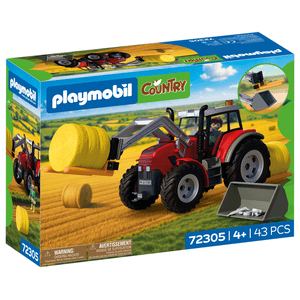 72305 Großer Traktor mit Heuballen - Playmobil