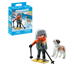 71741 Wanderer mit Bernhardiner - Playmobil