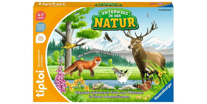 tiptoi® Spiel 00121 Unterwegs in der Natur - Heimische Natur und Tiere entdecken