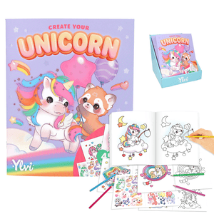 Ylvi Create your Unicorn Malbuch 14455