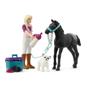 Schleich® 42755 Pflegeset Fohlen mit Sofia