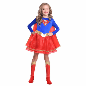 Amscan Kostüm Supergirl Alter 8-10 Jahre