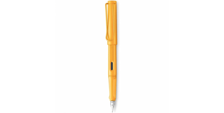 Lamy 21MG-EF Füllfederhalter – Mango-Farbe, EF Spitze | Mit T10 Patrone, Umrüstbar Auf Kolbenkonverter
