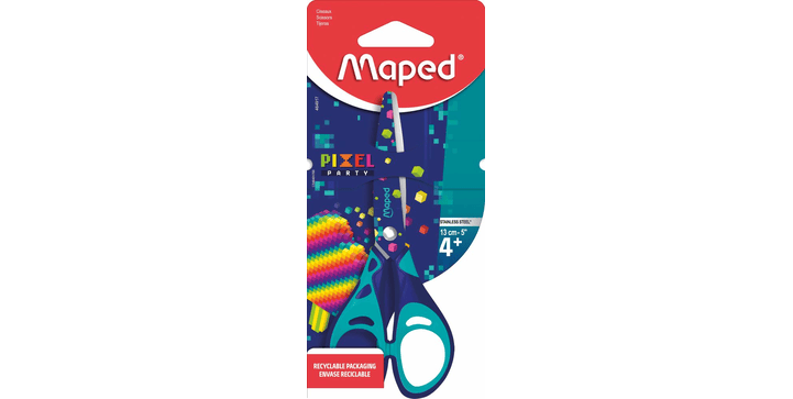 Maped Schere PIXEL PARTY 13 cm