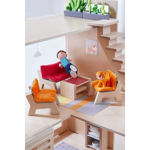 HABA - Little Friends – Puppenhaus-Möbel Wohnzimmer